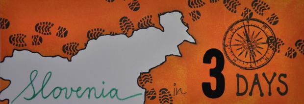 Slovenia in 3 Days skozi oči mlade umetnice, Sarine drobtinice slika